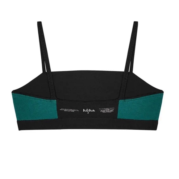 NWOT Huha Mineral Bra Tata Bralette Black Size Small - Picture 4 of 8